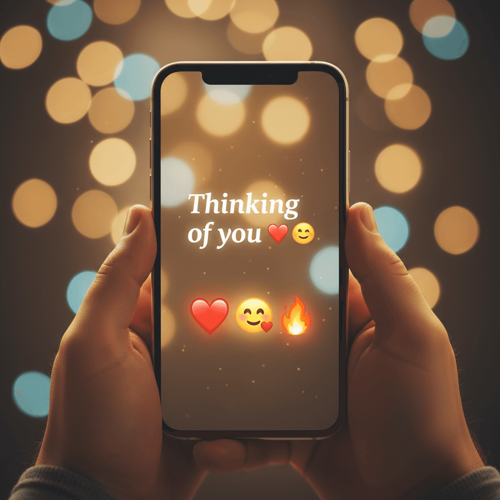 Smartphone with lead notification on screen